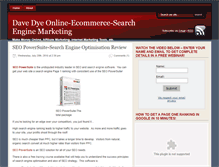 Tablet Screenshot of davedyeonline.com